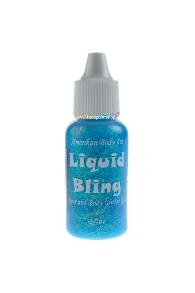 Amerikan Body Art Liquid Bling Glacier Blue 15ml