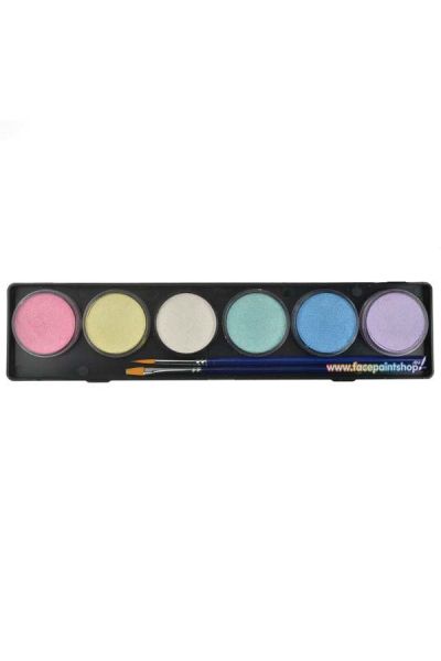 Diamond Fx Metallic Mellow Facepaint Palette