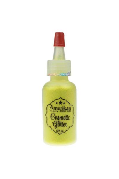 Amerikan Body Art Glitter Electric Yellow