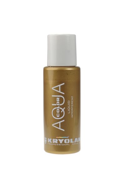 Kryolan Aquacolor Interferenz Liquid Gold 150ml