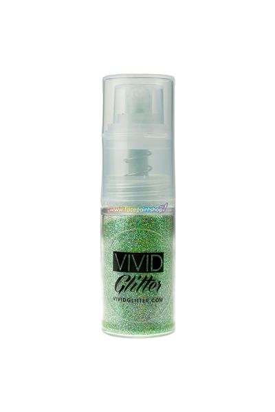 Vivid Glitter Fine Mist Pump Spray Galaxy Green