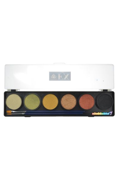 Diamond Fx Steampunk Facepaint Palette