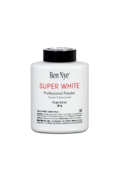 Ben Nye Professional powder Super White 75gr