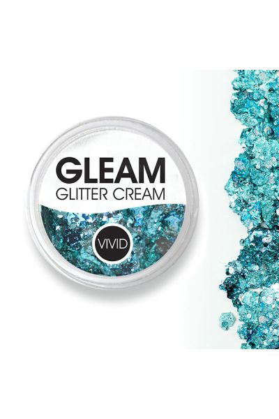 Vivid Gleam Chunky Glitter Cream- Angelic Ice