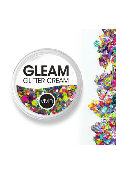 Vivid Gleam Chunky Glitter Cream- Aloha 
