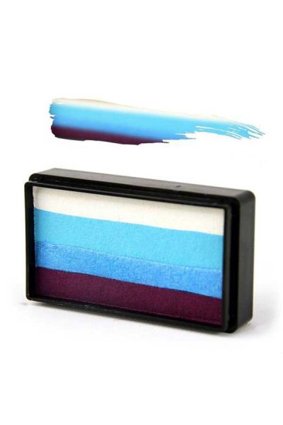 Arty Sea Sparkle Brush Cake