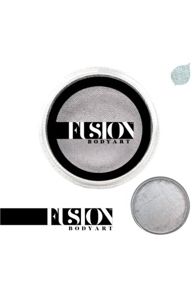Fusion Face Paint Pearl Metallic Silver 32gr