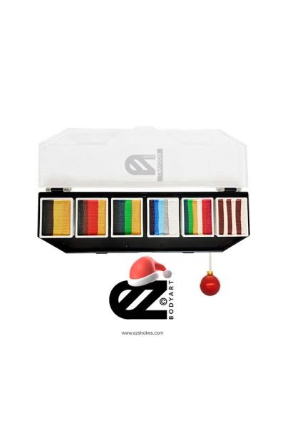 Suzy Amaro's Ez Strokes Jingle Bells Palette