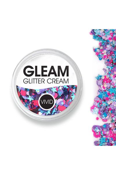 Vivid Gleam Chunky Glitter Cream- Blazin Unicorn
