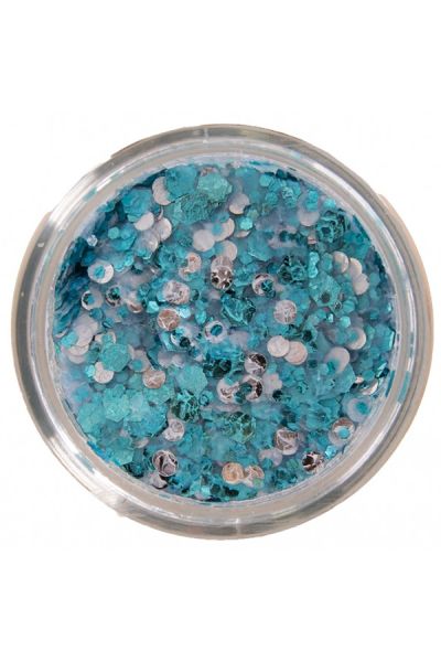 PXP Pressed Chunky Glitter Cream Heavenly Blue 10ml