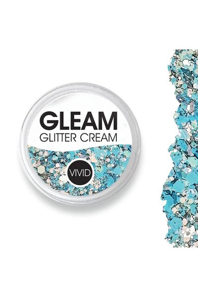 Vivid Gleam Chunky Glitter Cream- Bluebell