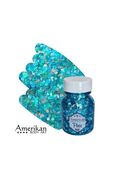 Amerikan Body Art Glitter- Blue Monday 28gr