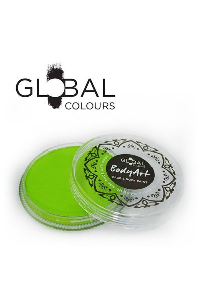 Global Face & Body Paint Lime Green 32gr
