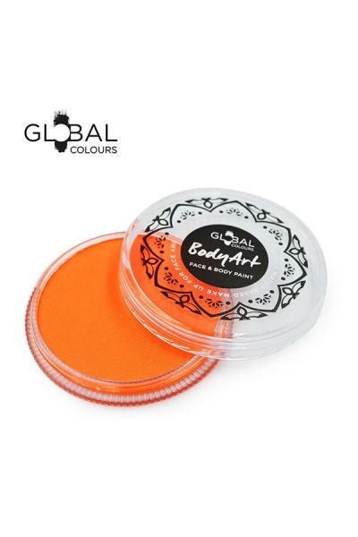 Global Face & Body Paint Neon Orange 32gr