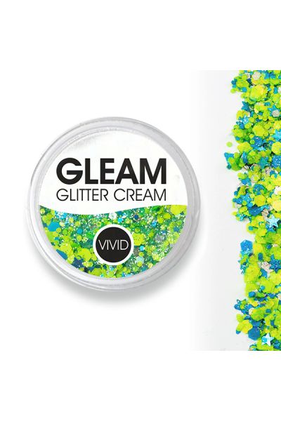 Vivid Gleam Chunky Glitter Cream- Breeze