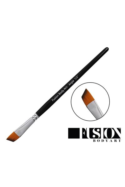 Fusion Body Art | Professional Face Paint Brush - 1/2 Inch Angle