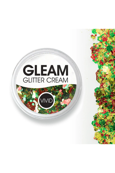 Vivid Gleam Chunky Glitter Cream- Christmas Miracle