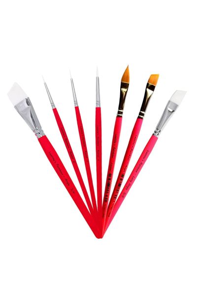 Face Painting Brush Set | Leanne's Rainbow - Set of 7 Brushes