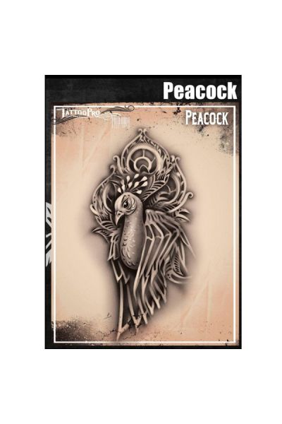 Wiser Airbrush Tattoo Peacock