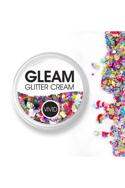 Vivid Gleam Chunky Glitter Cream- Festivity