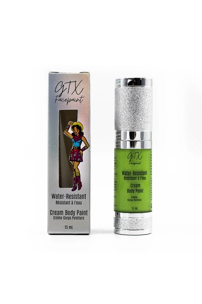 GTX Water Resistant Facepaint- Neon Green Firefly