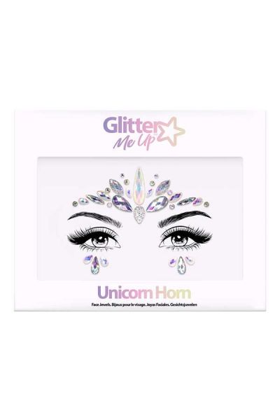 Face Jewels Unicorn Horn