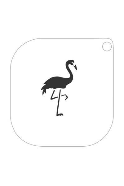 Facepainting Stencil Flamingo