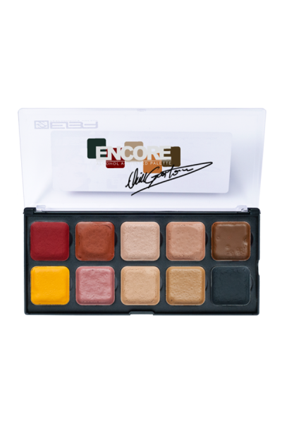 Encore Alcohol Facepaint Palette Flesh By Neill Gorton