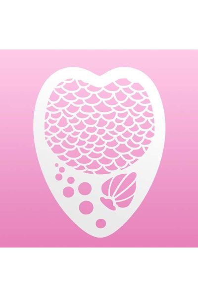 Heart Stencil - Sea Ya Later