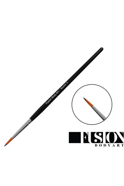 Fusion Body Art | Professional Face Paint Brush - Round 4