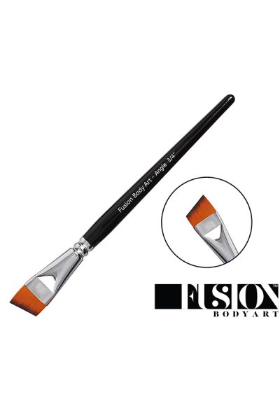 Fusion Body Art | Professional Face Paint Brush - 3/4 Inch Angle