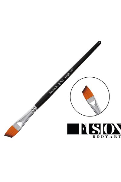 Fusion Body Art | Professional Face Paint Brush - 5/8 Inch Long Angle