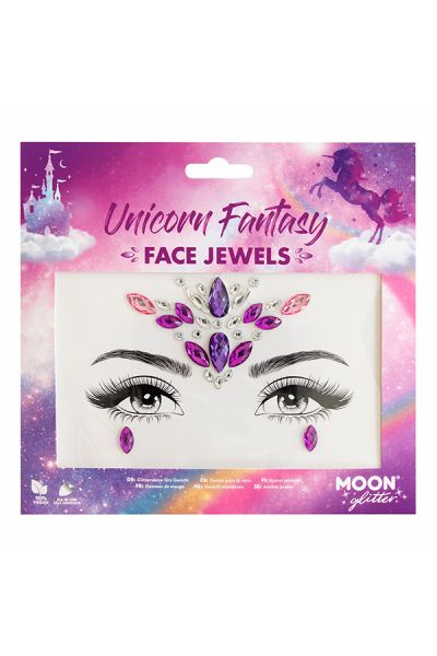 Face Jewels Unicorn Fantasy