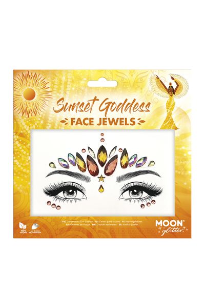Face Jewels Sunset Goddess