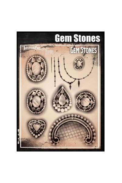 Wiser Airbrush Tattoo Gemstones