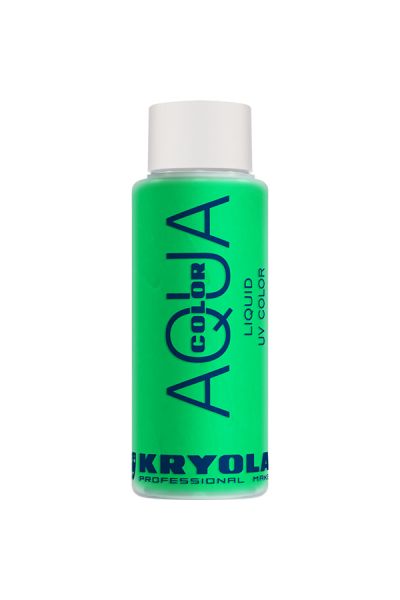 Kryolan Aquacolor Liquid Uv Color Green 30ml