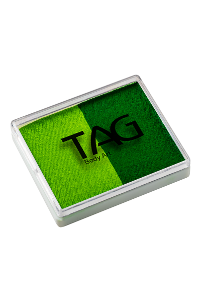 Tag Splitcake Light Green / Mid Green 50gr