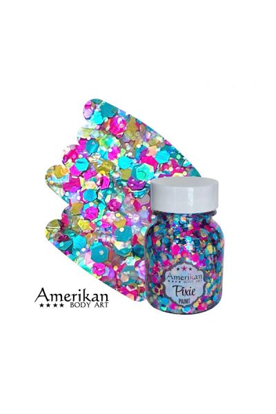 Amerikan Body Art Glitter- Happy 28gr