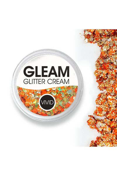 Vivid Gleam Chunky Glitter Cream- Harvest
