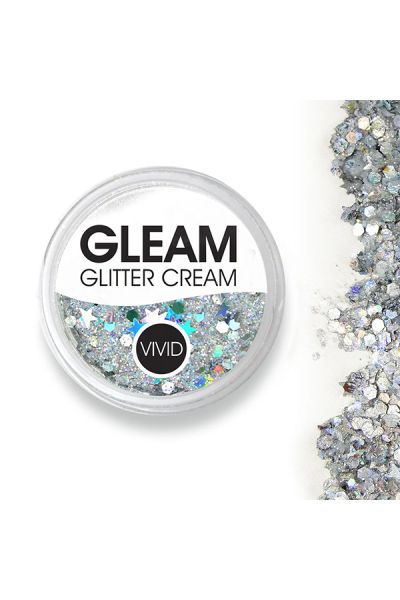 Vivid Gleam Chunky Glitter Cream- Heaven