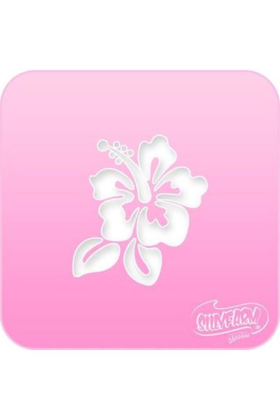 Silly Farm Stencil Flower