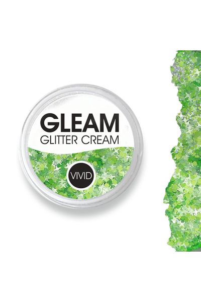 Vivid Gleam Chunky Glitter Cream- Honeydew