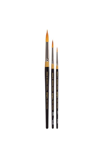KINGART Original Gold 9430 Round Floral Petal Series Set of 3