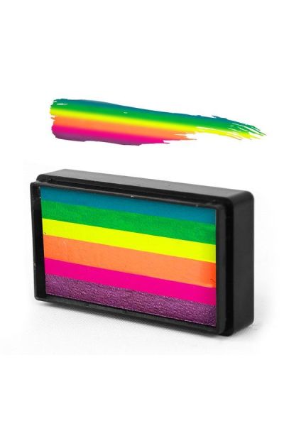 Arty Brush Summer Sorbet Rainbow Cake