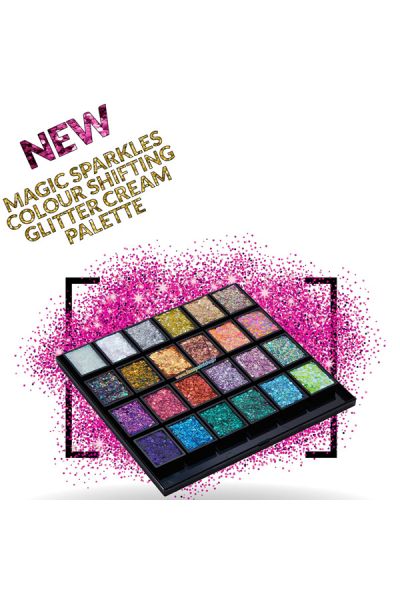 Magic Sparkles Colour Shifting Glitter Cream Palette