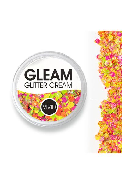 Vivid Gleam Chunky Glitter Cream-  Lava Pool 