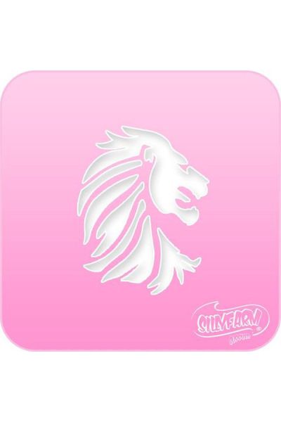 Facepaint Stencil Sillyfarm Lion