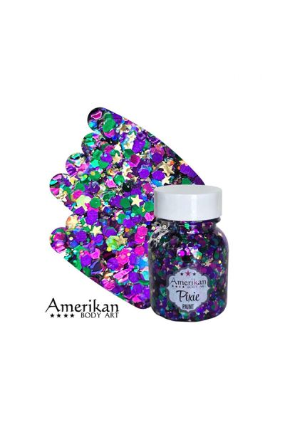 Amerikan Body Art Glitter- Mardi Gras 28gr