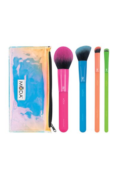MŌDA® Totally Electric 5pc Complete Face Kit