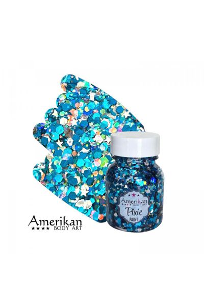 Amerikan Body Art Glitter- Midnight Blue 28gr